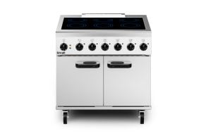 Lincat Phoenix Electric Free-standing Induction Oven Range - 6-Zone - W 900 mm - 13.0 kW [1-Phase]