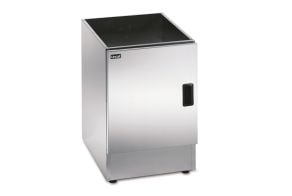 Lincat Silverlink 600 Free-standing Ambient Open-Top Pedestal with Doors - W 450 mm