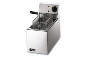 Lincat Lynx 400 Electric Counter-top Slimline Standby Fryer - Single Tank - 1 Basket - W 184 mm - 2.5 kW