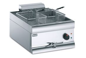 Lincat Silverlink 600 Electric Counter-top Single Tank Fryer - 2 Baskets - W 450 mm - 6.0 kW