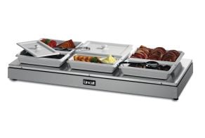 Lincat Seal Counter-top Heated Display Base - 3 x 1/1 GN - W 1094 mm - 1.4 kW