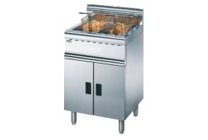 Lincat Silverlink 600 Propane Gas Free-standing Twin Tank Fryer - 2 Baskets - W 600 mm - 24.0 kW