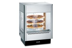 Lincat Seal Counter-top Upright Heated Merchandiser - Rotating Rack - Single Door - W 562 mm - 1.4 kW