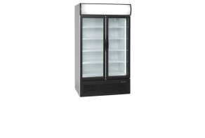 FSC1950H 2-door display cooler with canopy