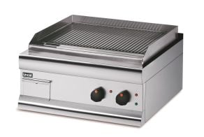 Lincat Silverlink 600 Electric Counter-top Griddle - Twin Zone - Fully-Ribbed Plate - W 600 mm - 4.0 kW