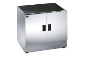 Lincat Silverlink 600 Free-standing Ambient Open-Top Pedestal with Doors - W 750 mm