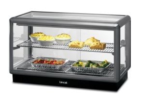 Lincat Seal 500 Series Counter-top Heated Merchandiser - Back-Service - W 1000 mm - 2.02 kW