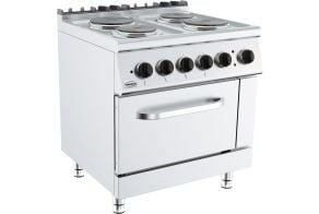 BASE 700 ELECTRIC RANGE 4 PL. EL. OVEN