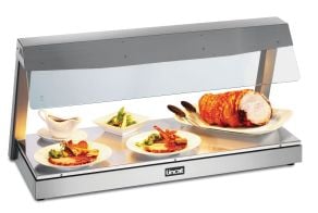 Lincat Seal Counter-top Heated Display with Gantry - 3 x 1/1 GN - W 1130 mm - 2.4 kW