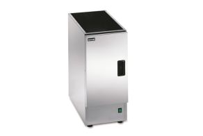 Lincat Silverlink 600 Free-standing Heated Open-Top Pedestal with Doors - W 300 mm - 0.25 kW