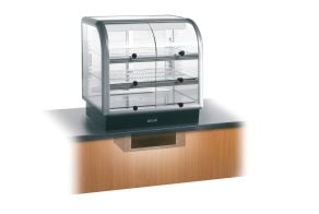 Lincat Seal 650 Series Counter-top Curved Front Refrigerated Merchandiser - Self-Service - Under-Counter Power Pack - W 750 mm - 0.6 kW